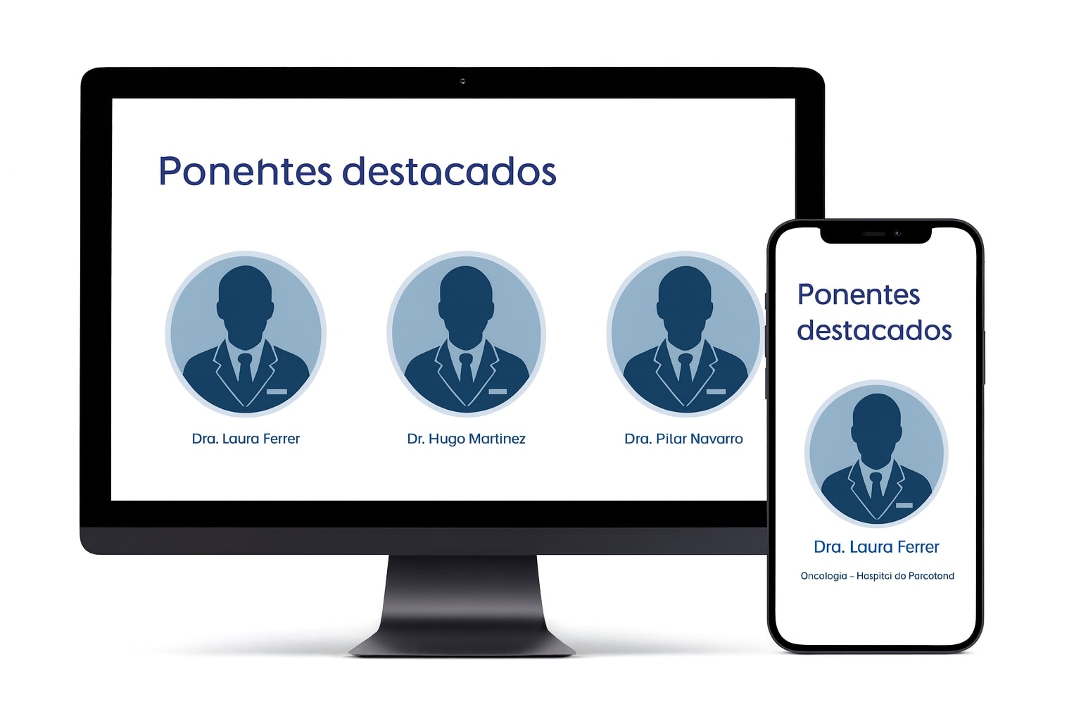Vista demo ponentes